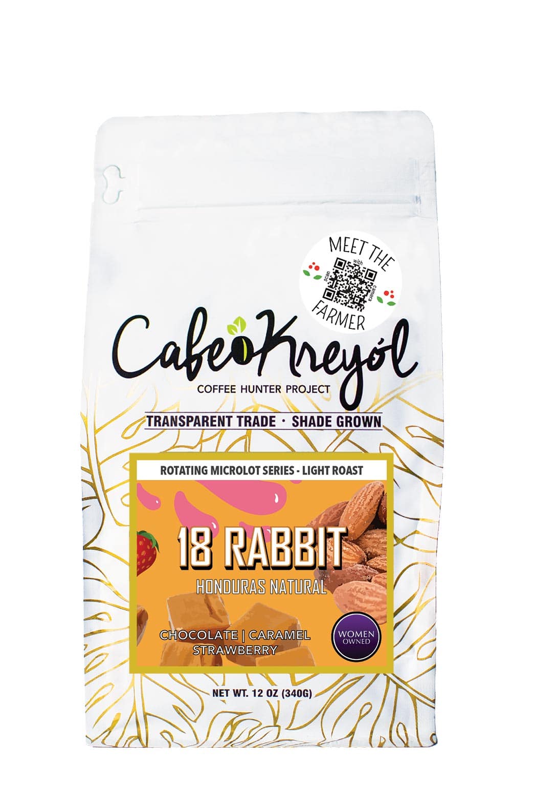 18 Rabbit Natural Processed - Latin Microlot Light Roast - Cafe Kreyol