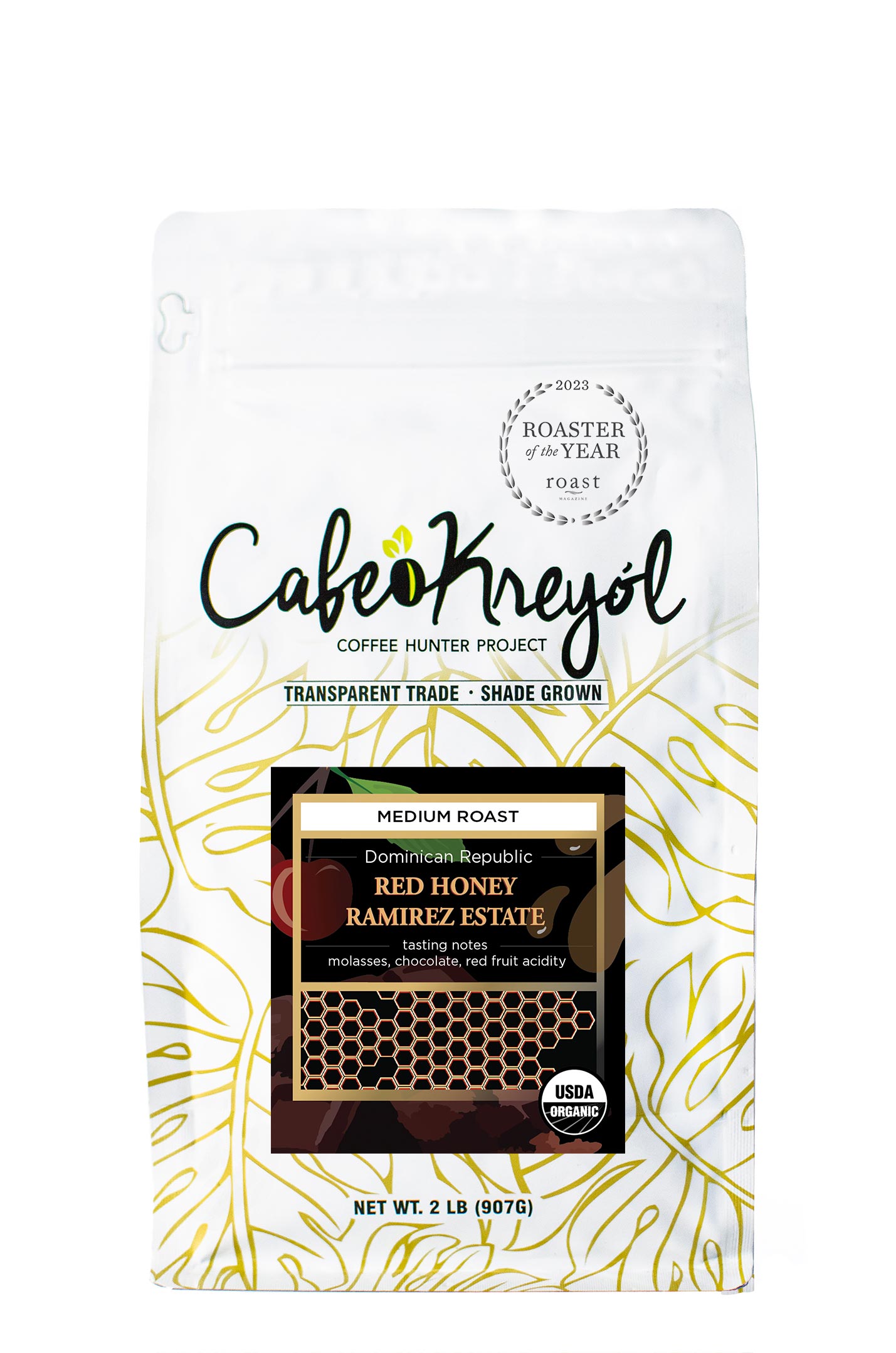 Organic Red Honey Ramirez Estate® - Dominican Republic Medium